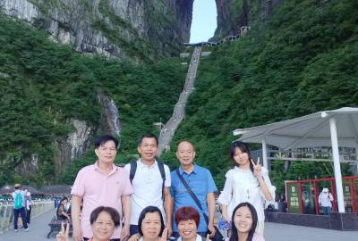 張家界康輝旅游7月份接待分享，好品質(zhì)，看的見，康輝品質(zhì)游！